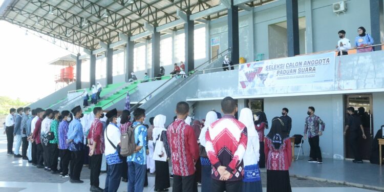 50 ORANG PESERTA TERPILIH SELEKSI PADUAN SUARA TINGKAT KABUPATEN TAHUN 2022