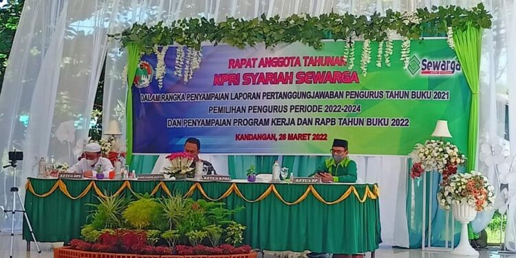 KPRI Syariah Sewarga Kandangan Gelar RAT Tahun Buku 2021