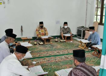 khataman Al – Qur’an Lingkup Sekretariat Daerah Kab HSS terus di laksanakan di Musholla As Syifa Kantor Bupati Hulu Sungai Selatan