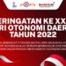 Peringatan Ke XXVI Hari Otonomi Daerah Tahun 2022