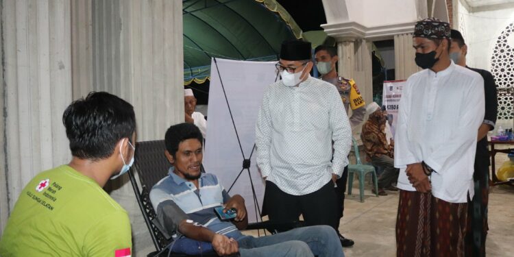 WABUP APRESIASI GERAKAN GAJEBO BERKAH PMI KABUPATEN HULU SUNGAI SELATAN