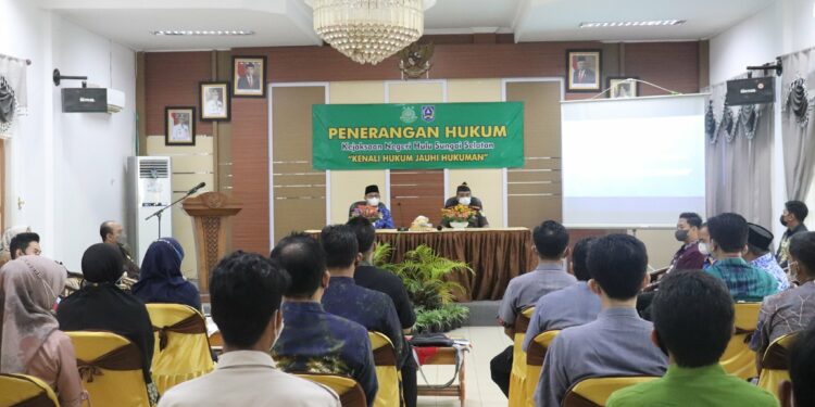 WABUP HSS BUKA KEGIATAN PENYULUHAN HUKUM TERKAIT PELAKSANAAN PRA MUSYAWARAH PERENCANAAN PEMBANGUNAN KEJAKSAAN