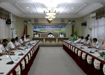 PEMKAB HSS GELAR RAPAT KOORDINASI TIM PENGENDALIAN INFLASI DAERAH (TPID) KAB HSS