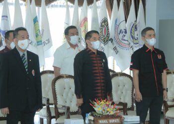 PELANTIKAN PENGURUS KOMITE OLAHRAGA NASIONAL INDONESIA (KONI) KABUPATEN HSS PERIODE 2022-2026
