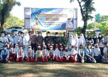 Pemerintah Kabupaten Hulu Sungai Selatan gelar Upacara Peringatan Hari Pendidikan Nasional Tahun 2022.