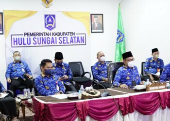 SEKRETARIS DAERAH KAB. HSS IKUTI RAPAT EVALUASI DAN TINDAKLANJUT AKSI AFIRMASI PEMBELIAN DAN PEMANFAATAN PRODUK DALAM NEGERI.