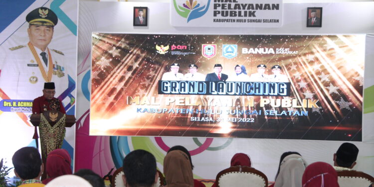 FOTO DOKUMENTASI GRAND LAUNCHING MAL PELAYANAN PUBLIK KAB.HSS