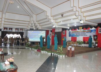 TP. PKK KAB. HSS GELAR PELANTIKAN DAN SERAH TERIMA JABATAN KETUA TP. PKK KECAMATAN