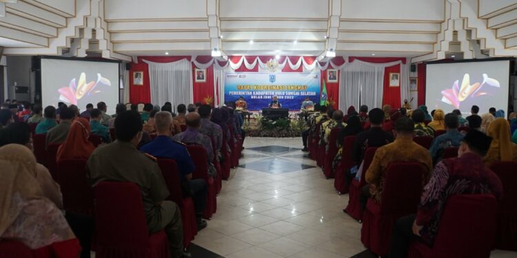 Memasuki Triwulan Kedua, Pemkab HSS Kembali Laksanakan Rapat Koordinasi Bulanan Lengkap