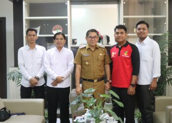 Wakil Bupati HSS Terima Tamu Grup Anak Muda Musisi se Daha Negara