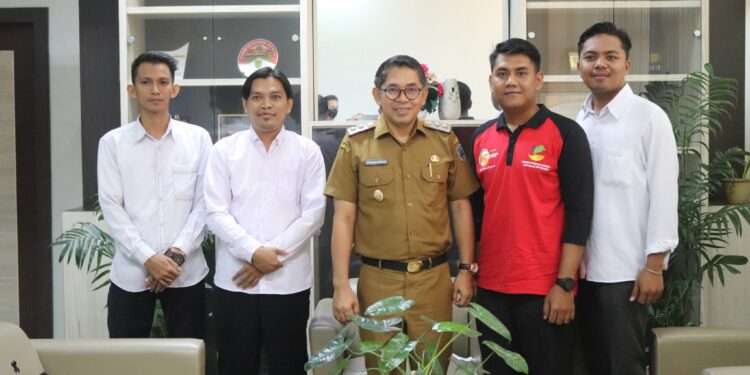 Wakil Bupati HSS Terima Tamu Grup Anak Muda Musisi se Daha Negara
