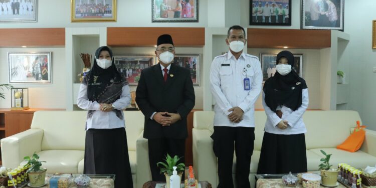 Audiensi Dengan BNNK, Bupati Hulu Sungai Selatan Dukung Penuh Program Kegiatan P4GN