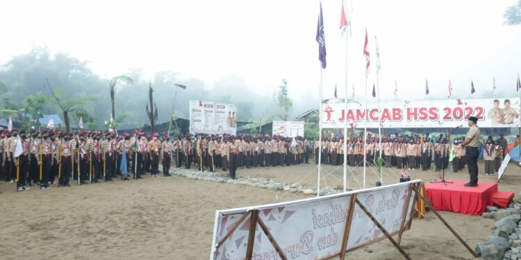 WABUB HSS MENUTUP SECARA SERMI JAMBORE CABANG HSS 2022