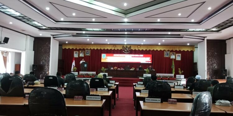 Eksekutif Tanggapi Pemandangan Umum Fraksi DPRD Terhadap Ranperda Pertanggungjawaban Pelaksanaan APBD TA. 2021