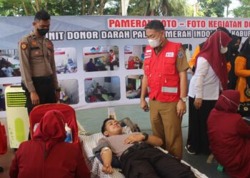 Peringati Hari Donor Darah Sedunia Tahun 2022, Bupati HSS: Kami Berharap Stok Darah Di Kab. HSS Selalu Tersedia