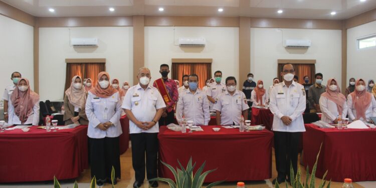 Bupati HSS Buka Kegiatan Pelatihan Manajemen dan Penanganan Kasus Kekerasan Terhadap Perempuan, Kekerasan Terhadap Anak, Tindak Pidana Perdagangan Orang, Dan Anak Berhadapan Dengan Hukum