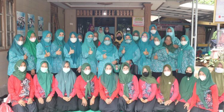 Pembinaan Asman Toga Dan Akuapressure TP-PKK Kab. HSS di Desa Gambah Luar