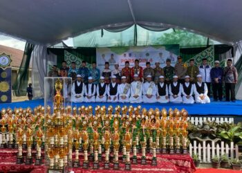 PORSADIN KE IV SE-PROVINSI KALSEL DIBUKA, PESERTA DIDIK MADRASAH DINIYAH DIHARAPKAN MAMPU BERSAING DI ERA TEKNOLOGI