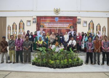 Wabup HSS Beraudiensi Bersama Tenaga Kependidikan