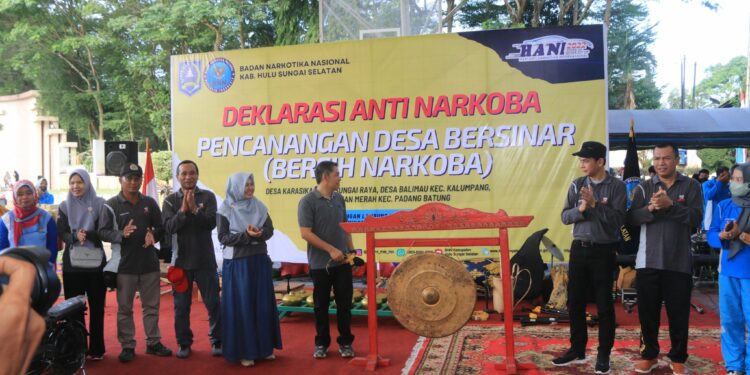 “BERSAMA PERANG MELAWAN NARKOBA (WAR ON DRUGS) DI KABUPATEN HSS”