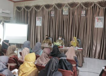 WABUP HSS PIMPIN RAPAT KOORDINASI PERCEPATAN PENURUNAN STUNTING DI 2 DAHA