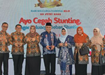 KETUA TP-PKK KAB. HSS TERIMA PENGHARGAAN SATYALANCANA WIRA KARYA OLEH PRESIDEN RI, JOKO WIDODO