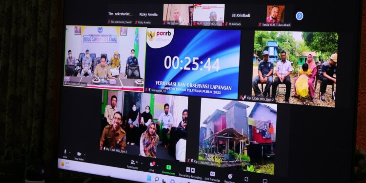 Inovasi “Gebrak Sehati” Masuki Tahap Verifikasi dan Observasi Lapangan Kompetisi Inovasi Pelayanan Publik 2022