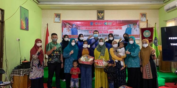 Kecamatan Loksado Menjadi Kecamatan Terakhir yang Melaksanakan Konvergensi Penanganan Stunting