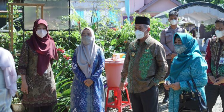 BUPATI HSS TINJAU PENILAIAN LOMBA ASMAN TOGA