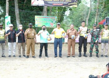 FESTIVAL BOLA VOLI SE-BANUA ANAM TAHUN 2022 DI GELAR DI DESA BAKARUNG