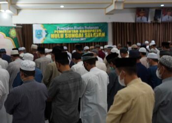 PENGAJIAN RUTIN BULANAN PEMKAB HSS