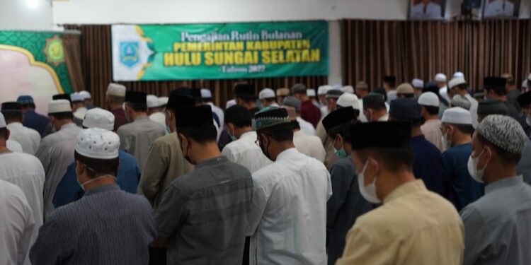 PENGAJIAN RUTIN BULANAN PEMKAB HSS