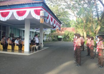 Lepas Peserta Jambore Nasional XI 2022, Bupati HSS : Semangatnya harus lebih menggebu-gebu