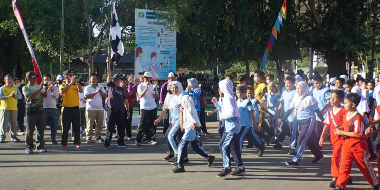 Hadirkan Gelaran Olahraga Dan Seni, Rangkaian Peringatan HUT ke-77 Kemerdekaan RI di Kab. HSS Berlangsung Meriah