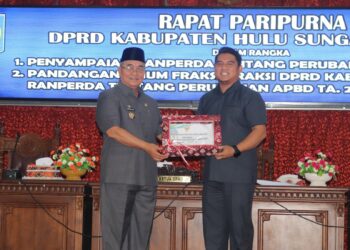 Sampaikan RAPBD Perubahan TA 2022, Bupati HSS : Pelu Diajukan Untuk Penyesuaian Perubahan Target Pendapatan Daerah