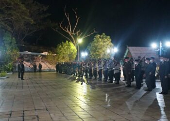 Wabup HSS Menghadiri Apel Kehormatan Di Makam Pahlawan Pusara Bakti