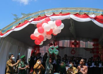 Hadiri HUT SMAN 1 Kandangan ke-66, Wabup HSS Ajak Para Siswa Untuk Terus Bangkit dan Berprestasi