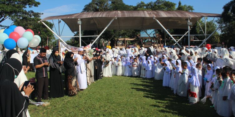 IGTKI-PGRI Kab. HSS Gelar Simulasi Manasik Haji untuk Anak TK Se Kab. HSS