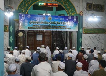 Pemkab HSS Kembali Menggelar Kegiatan Gerakan Subuh Jum’at Berkah di Masjid Quba Amawang Kanan