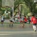 Basketball Kab. HSS Menggelar “Exhibition Game” di Lapangan Basket Lambung Mangkurat Kandangan