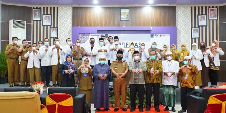 Rumah Sakit Umum Daerah (RSUD) Brigjend H. Hasan Basry (BHHB) laksanakan kegiatan Re-Sertifikasi Rumah Sakit Syariah.