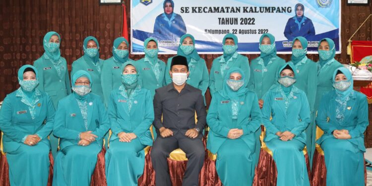 Pelantikan Ketua TP. PKK Desa Kecamatan Kalumpang Tahun 2022