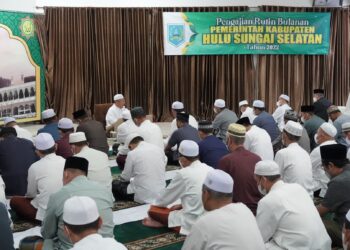 Pengajian Rutin Pemkab Hulu Sungai Selatan (HSS) kembali digelar, Rabu (07/09) bertempat di Pendopo Bupati Kabupaten HSS.