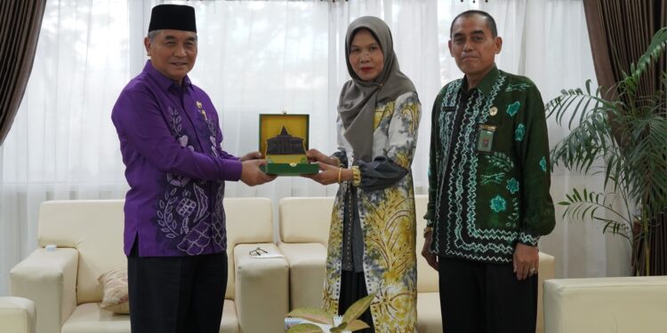 Ketua PA Kandangan Pamitan Kepada Bupati