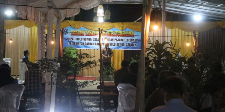 Tingkatkan Sinergitas, Bupati Ramah Tamah Dengan Jajaran Pejabat Eselon III Pemkab HSS