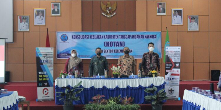 Konsolidasi KOTAN BNN HSS Perkuat Sinergitas Antar Kelembagaan