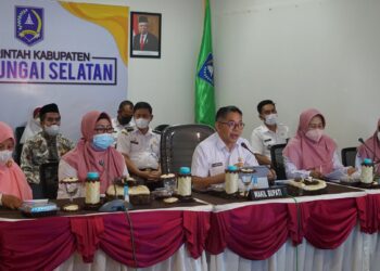 Wabup HSS Paparkan 4 Sekolah Perwakilan HSS Dalam Lomba Sekolah Sehat Tingkat Prov. Kalsel
