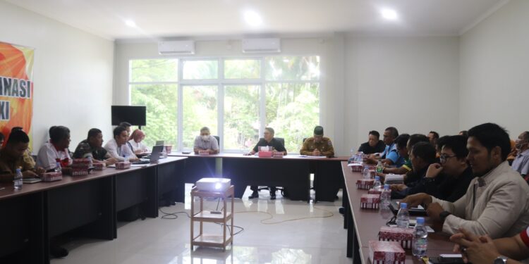 Wabup Pimpin Rapat Koordinasi Antara Panitia Inti Dengan Tim Technical Delegate Porprov XI Kalsel