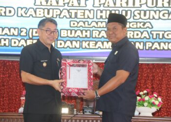 WABUP HSS SAMPAIKAN 2 BUAH RANPERDA