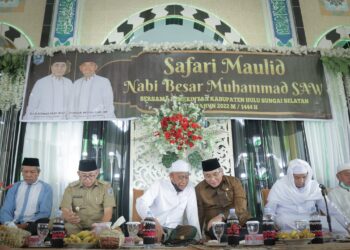 PEMKAB HSS GELAR SAFARI MAULID DI KECAMATAN DAHA SELATAN